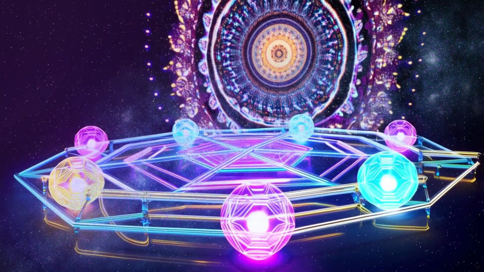 Manifest Sacred Geometry 💖Journey to Joy & Spiritual Growth   #Meditation 1–9 🌟 #Gaia #aivid